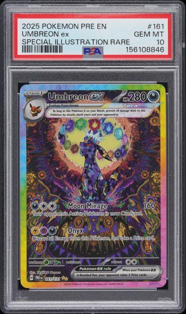 PSA 10 Umbreon ex card