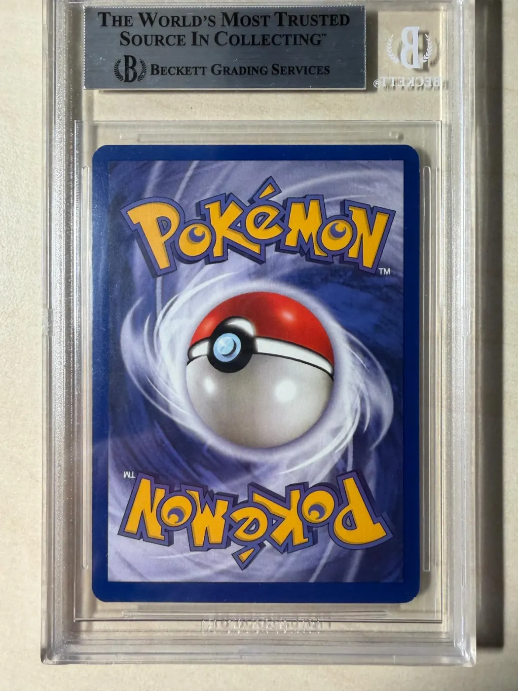 Dark Dragonite 022/82 Team Rocket back card photo in PokeToGrade pregrading report