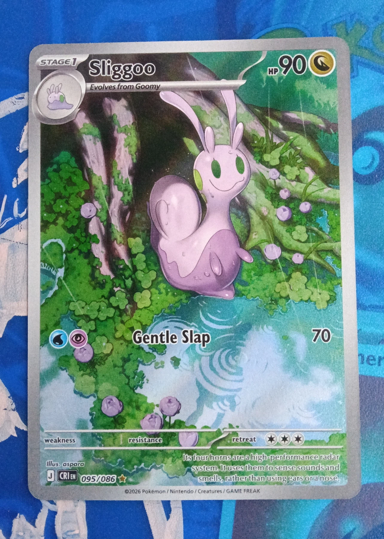 Sliggoo 095/86 Chaos Rising front card photo in PokeToGrade pregrading report