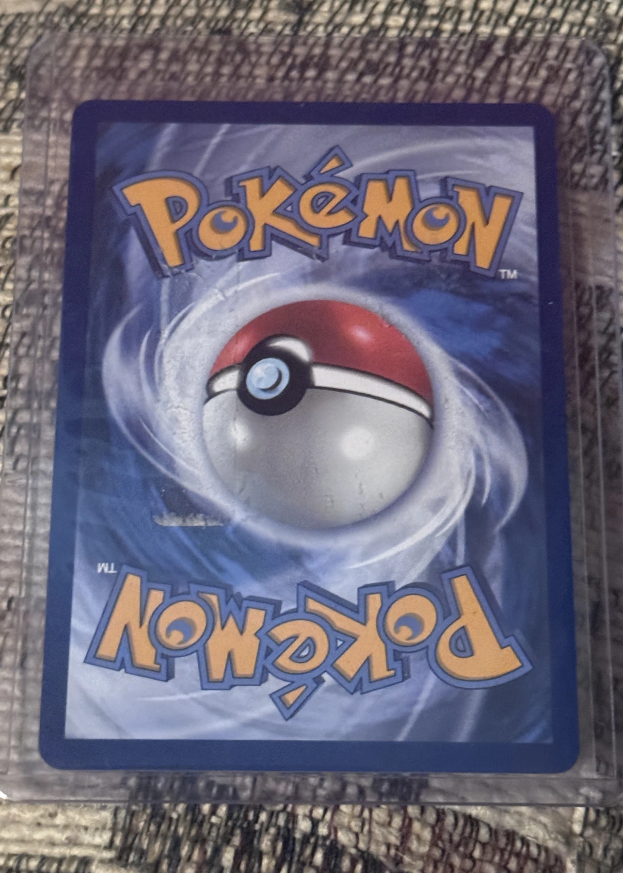 Pikachu ex 277/217 Ascended Heroes back card photo in PokeToGrade pregrading report