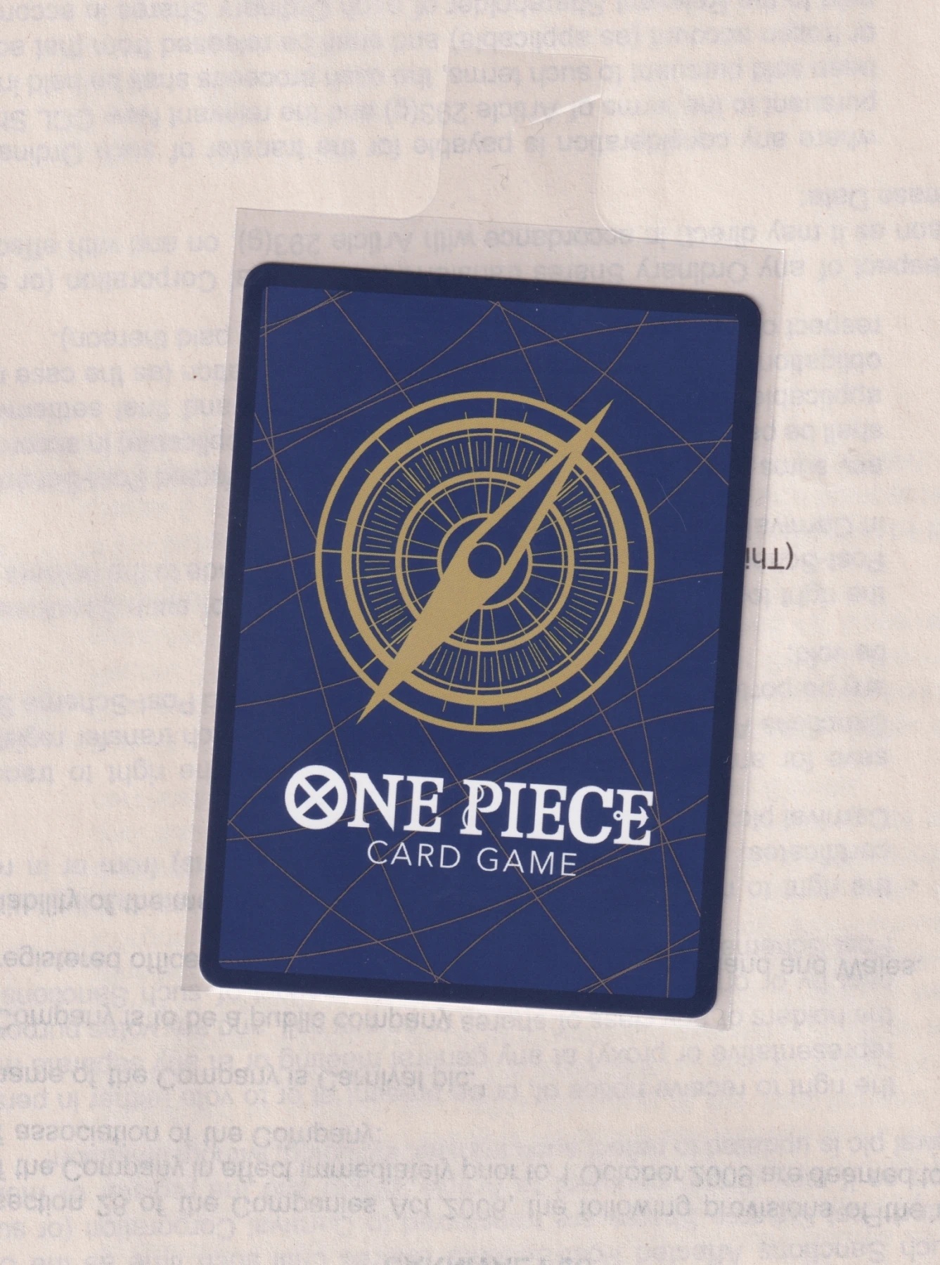 Zehahahahaha! OP16-116 The Time of Battle back card photo in PokeToGrade pregrading report