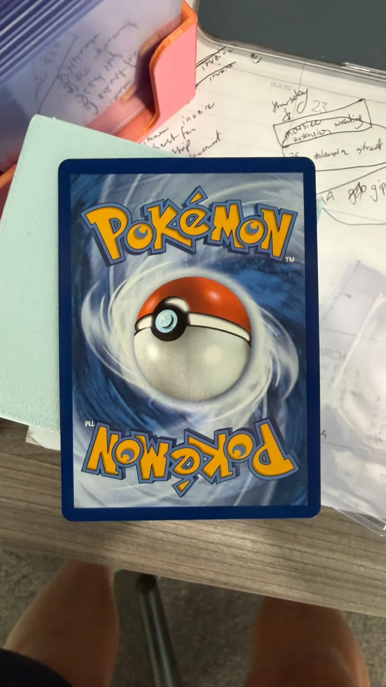 Mega Zygarde ex 124/88 Perfect Order back card photo in PokeToGrade pregrading report