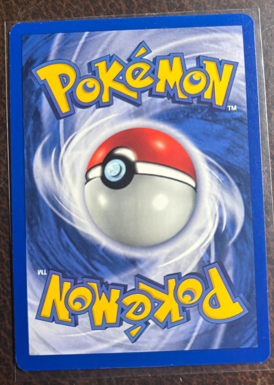 Pikachu 058/102 Base Set back card photo in PokeToGrade pregrading report