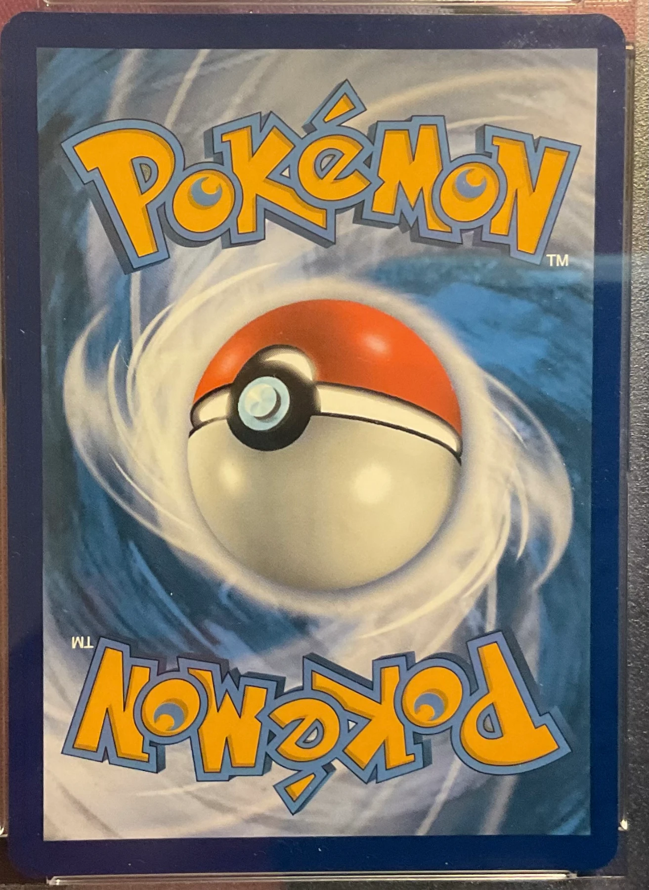 Mew ex 232/91 Paldean Fates back card photo in PokeToGrade pregrading report