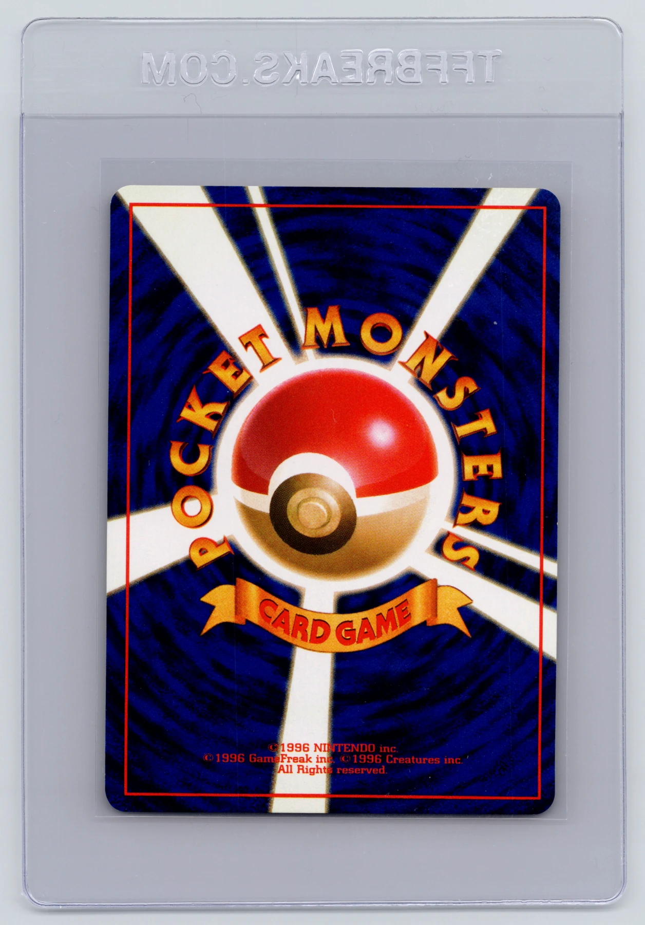 Shining Charizard 107/105 Neo Destiny back card photo in PokeToGrade pregrading report