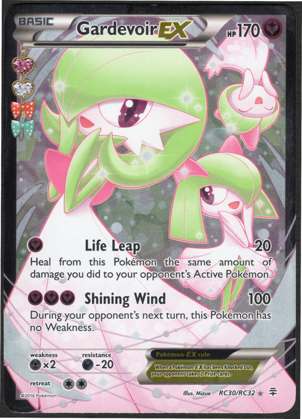Gardevoir EX RC30/83 Generations front card photo in PokeToGrade pregrading report