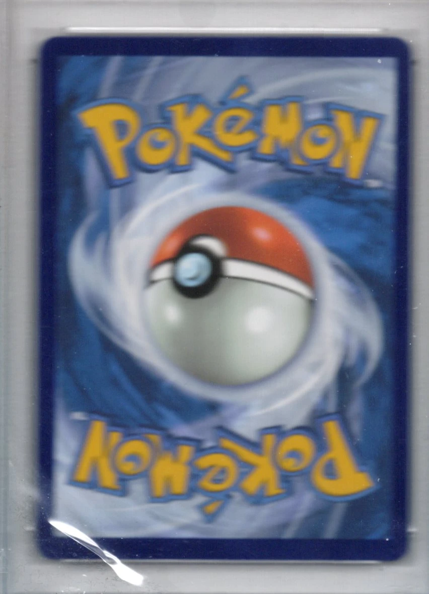 Mew ex 232/91 Paldean Fates back card photo in PokeToGrade pregrading report