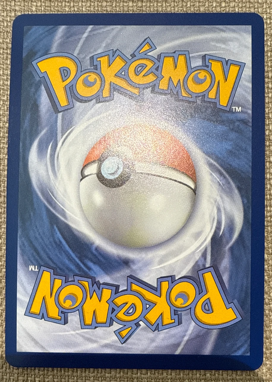 Mega Darkrai ex 116/84 Pitch Black back card photo in PokeToGrade pregrading report
