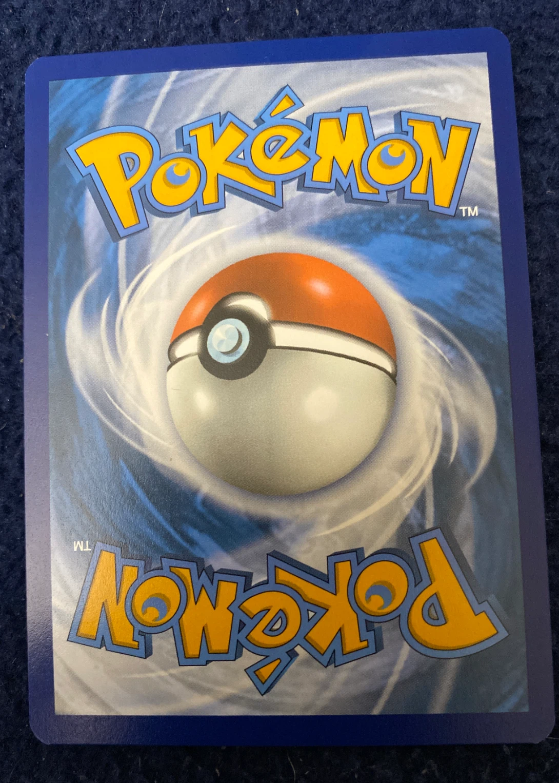 Mew ex 232/91 Paldean Fates back card photo in PokeToGrade pregrading report