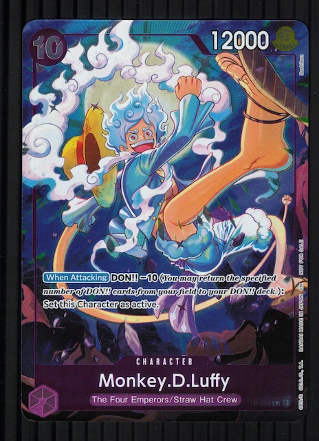 Monkey.D.Luffy (P-099) P-099 One Piece Promotion Cards front card photo in PokeToGrade pregrading report
