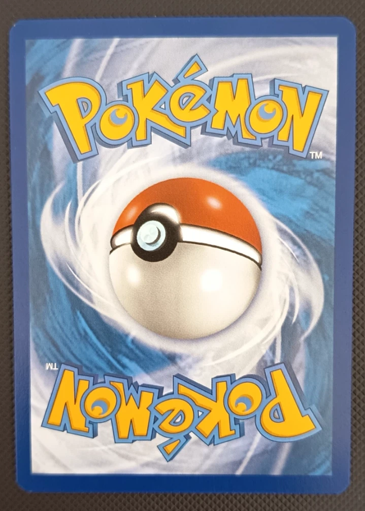 Mew ex 232/91 Paldean Fates back card photo in PokeToGrade pregrading report