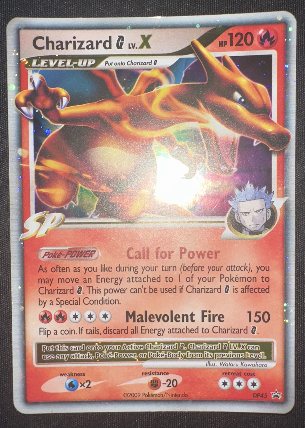 Charizard G DP45/56 DP Black Star Promos front card photo in PokeToGrade pregrading report
