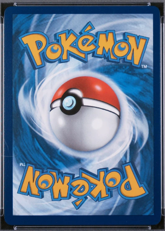 Mew ex 232/91 Paldean Fates back card photo in PokeToGrade pregrading report