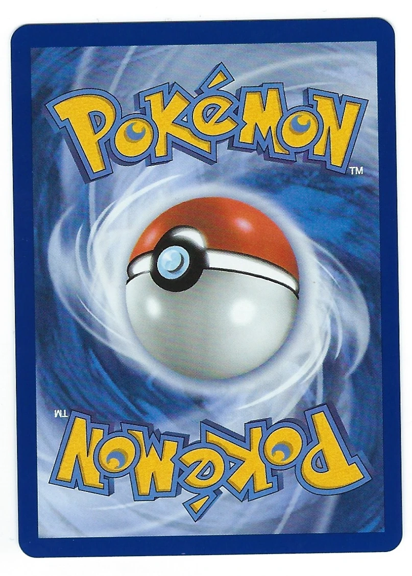 Fomantis 085/84 Pitch Black back card photo in PokeToGrade pregrading report