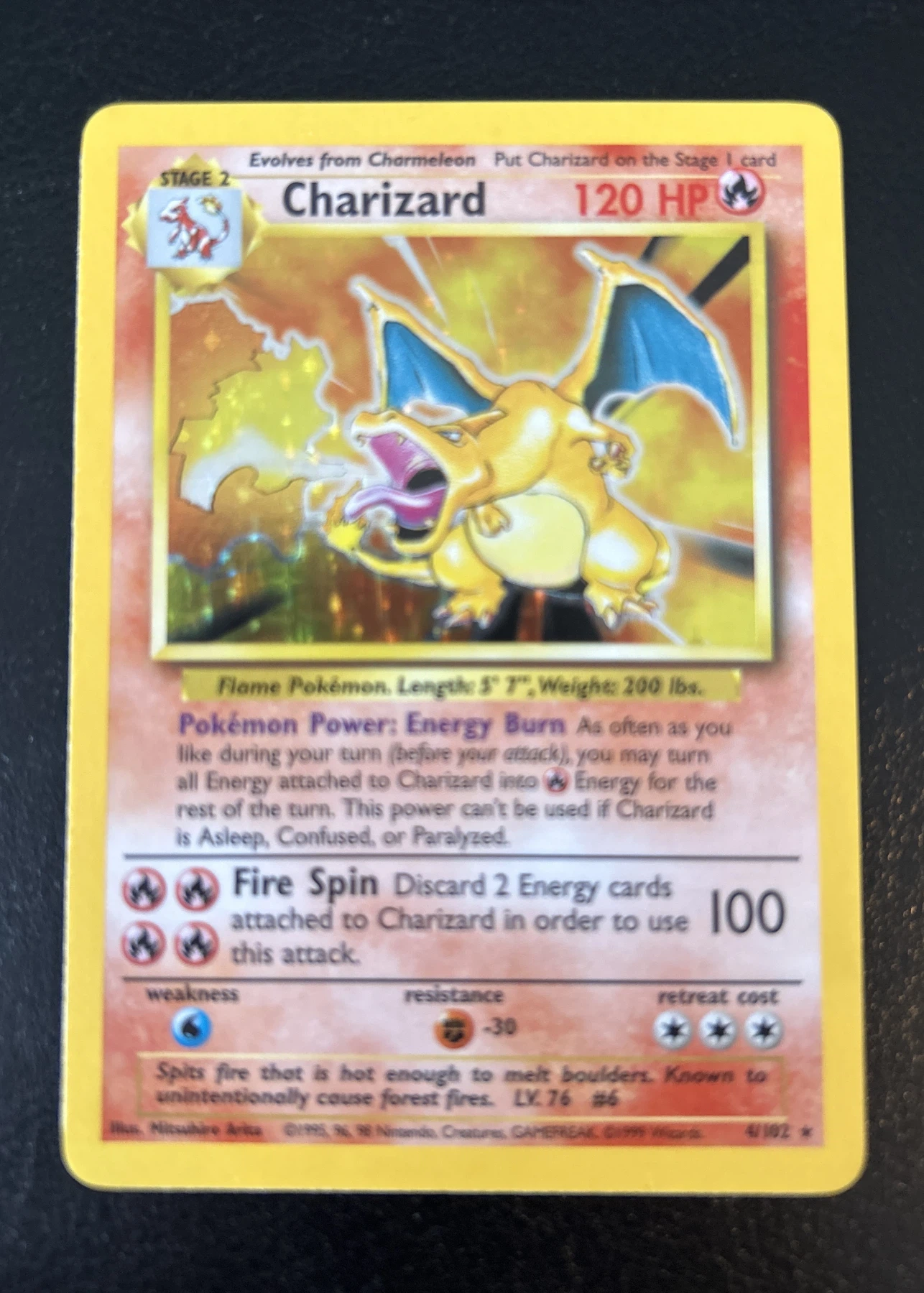 Charizard 004/25 Celebrations front card photo in PokeToGrade pregrading report