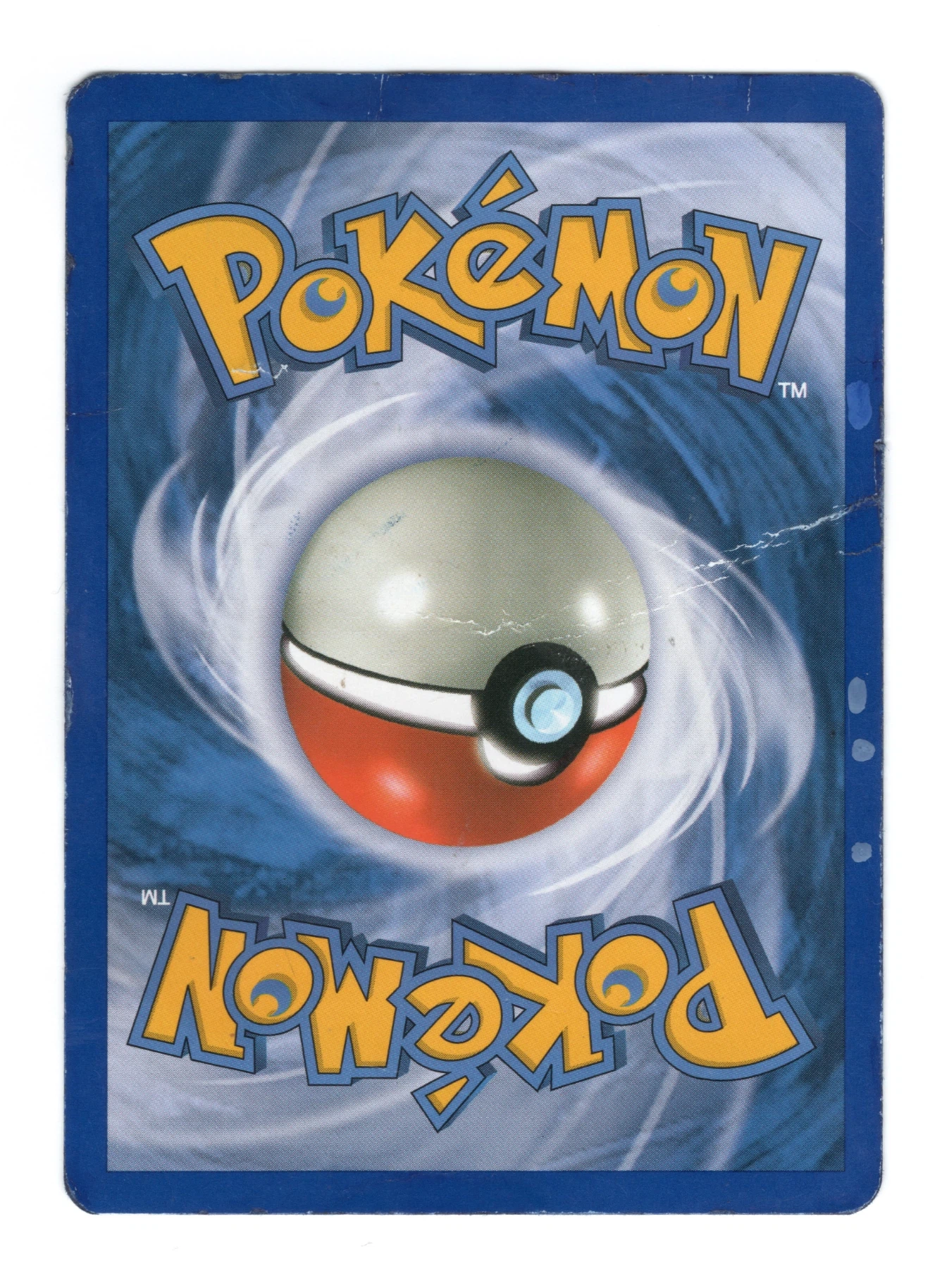 Happiny 052/123 Mysterious Treasures back card photo in PokeToGrade pregrading report