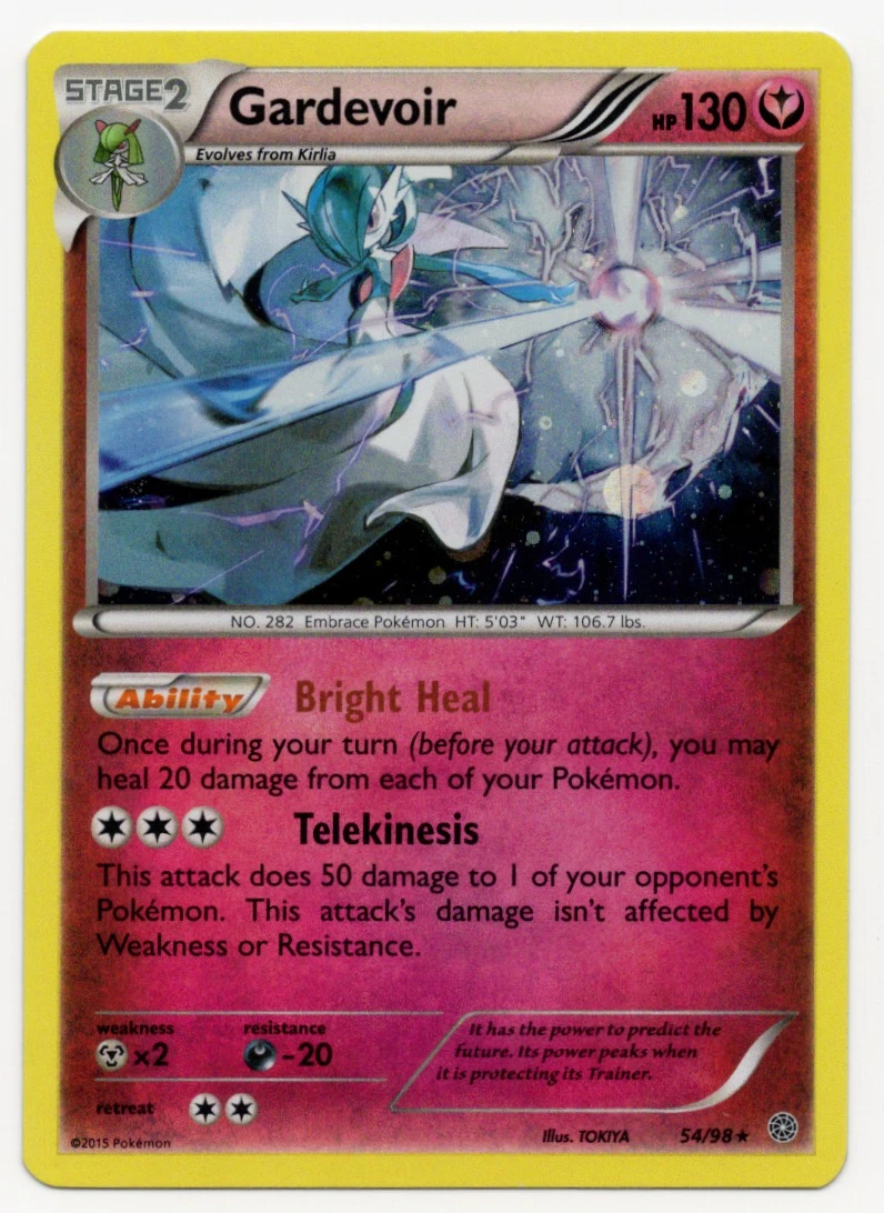 Gardevoir 054 Blister Exclusives front card photo in PokeToGrade pregrading report