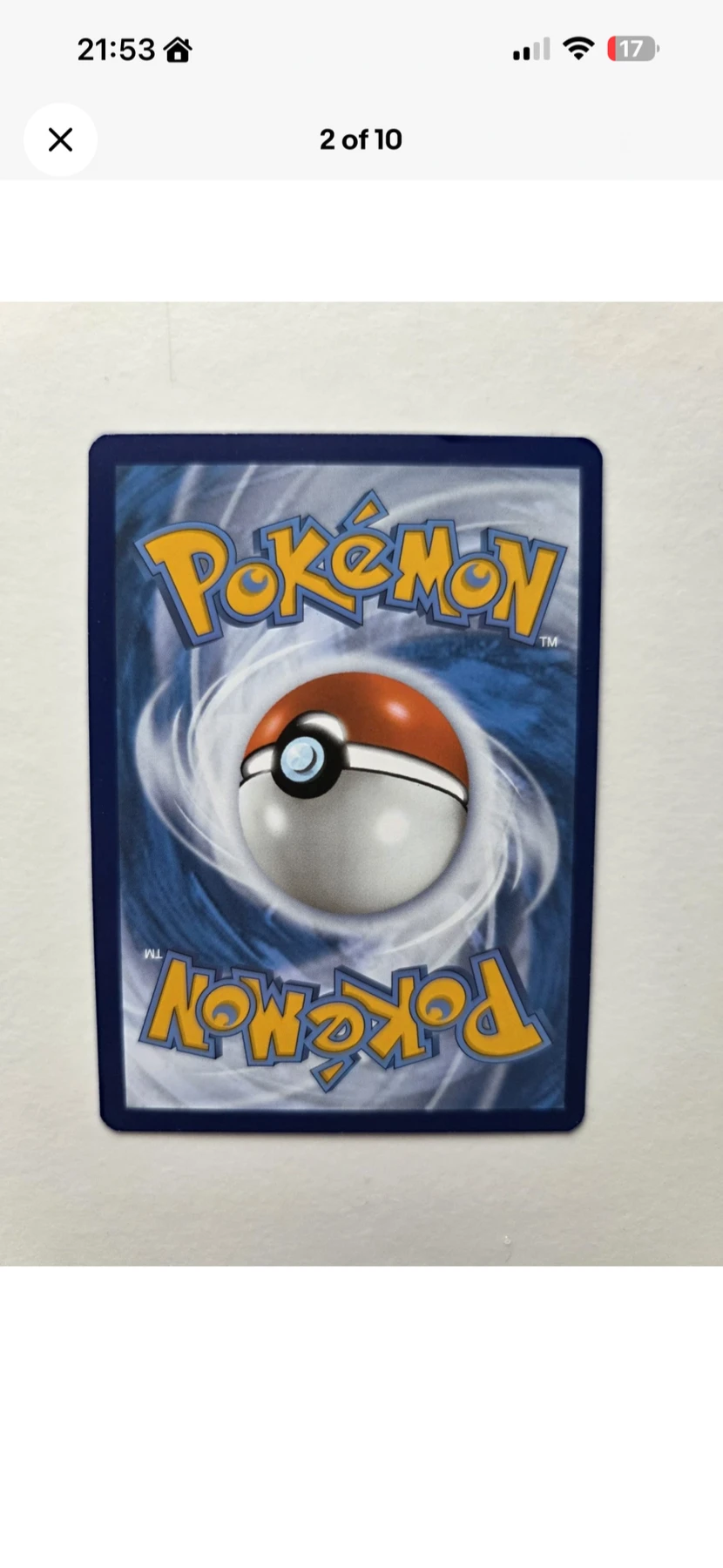 Tyranitar 222/193 Paldea Evolved back card photo in PokeToGrade pregrading report